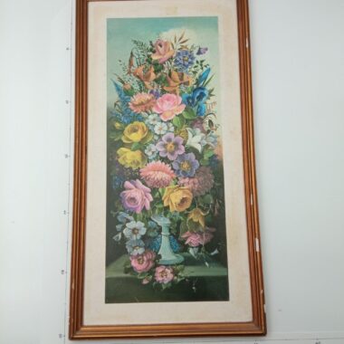 Quadro flores médio