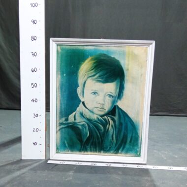 Quadro menino da lágrima