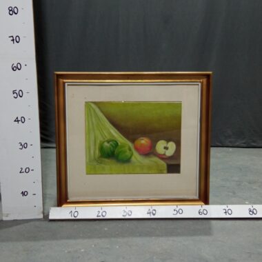 Quadro moldura dourada