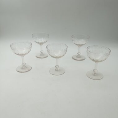 Espumante taça vintage (5 unid.) / Copos