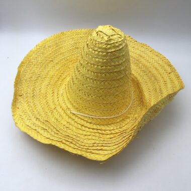 Chapéu de palha amarelo / Sombrero