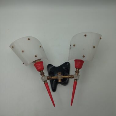Aplique parede vintage Maison Arlus anos 60 / 70