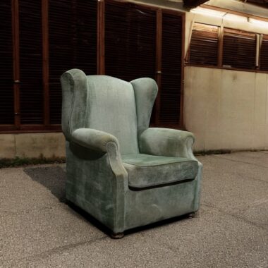 Cadeirão / Sofá / Poltrona veludo verde